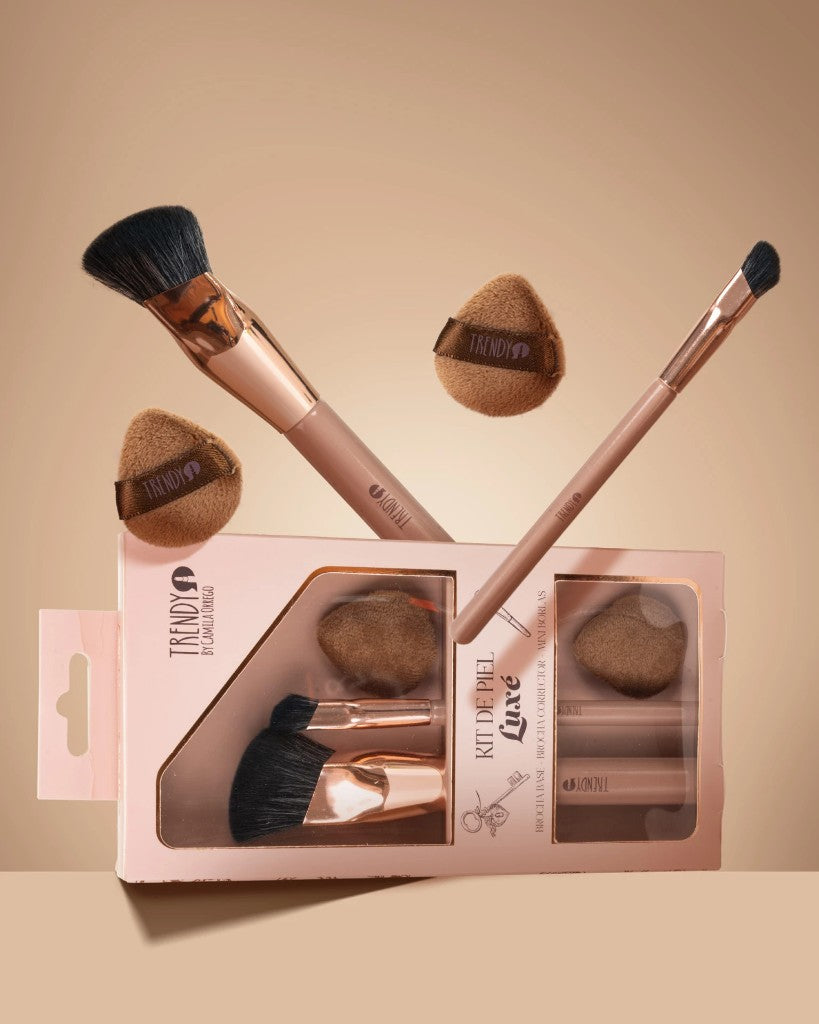 Kit Brochas Piel Luxé Ref KBP2506