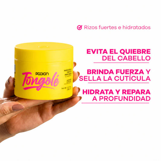 Mascarilla para Rizos Tongolé Poción - La Pocion | Kunxtor Pink Glow