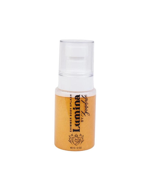 Mini Lumina Dorado | Body Shimmer Coco Tropical - Zandalo | Kunxtor Pink Glow