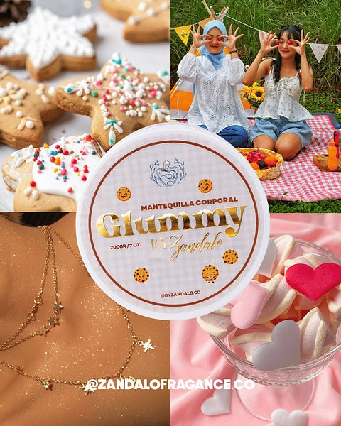 Glummy Pop Galleta | Mantequilla Corporal Hidratante - Zandalo | Kunxtor Pink Glow
