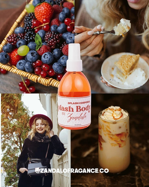 Splash Body Mist Frutos Del Bosque | Bruma Dulce - Zandalo | Kunxtor Pink Glow