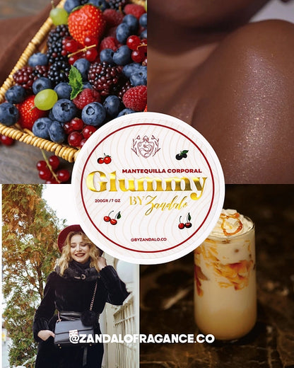 Glummy Pop Frutos Del Bosque | Mantequilla Corporal - Zandalo | Kunxtor Pink Glow