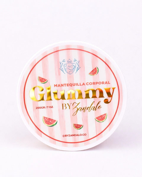 Glummy Pop Sandía | Mantequilla Corporal Hidratante - Zandalo | Kunxtor Pink Glow