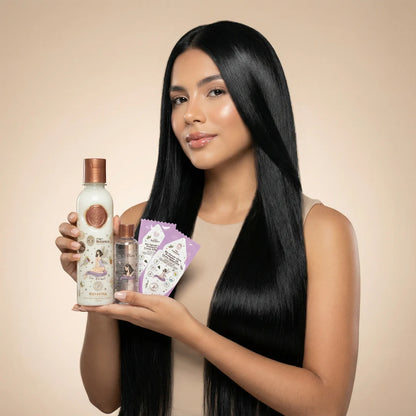 Kit Keratina 250 Ml + Bioserum Ritual Botánico - Ritual Botanico | Kunxtor Pink Glow