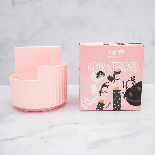Organizador Brochas Redondo - Trendy | Kunxtor Pink Glow