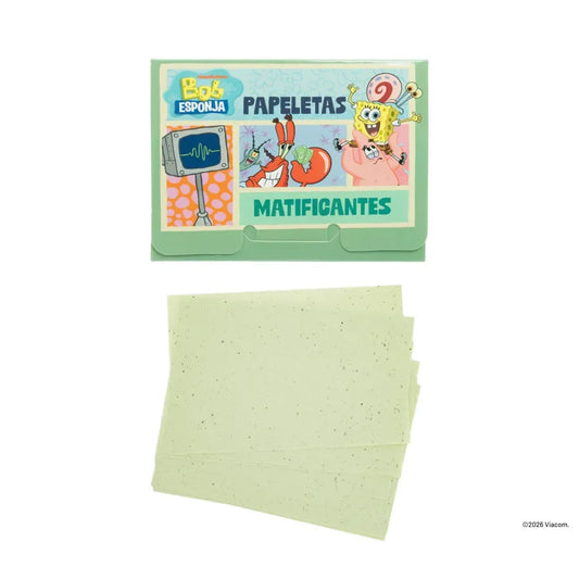 Papeletas Matificantes Bob Esponja - Trendy | Kunxtor Pink Glow