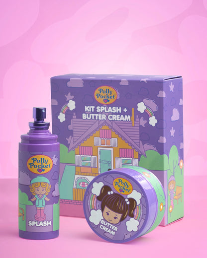 Kit Corporal Polly Pocket Morado Ref MT2397