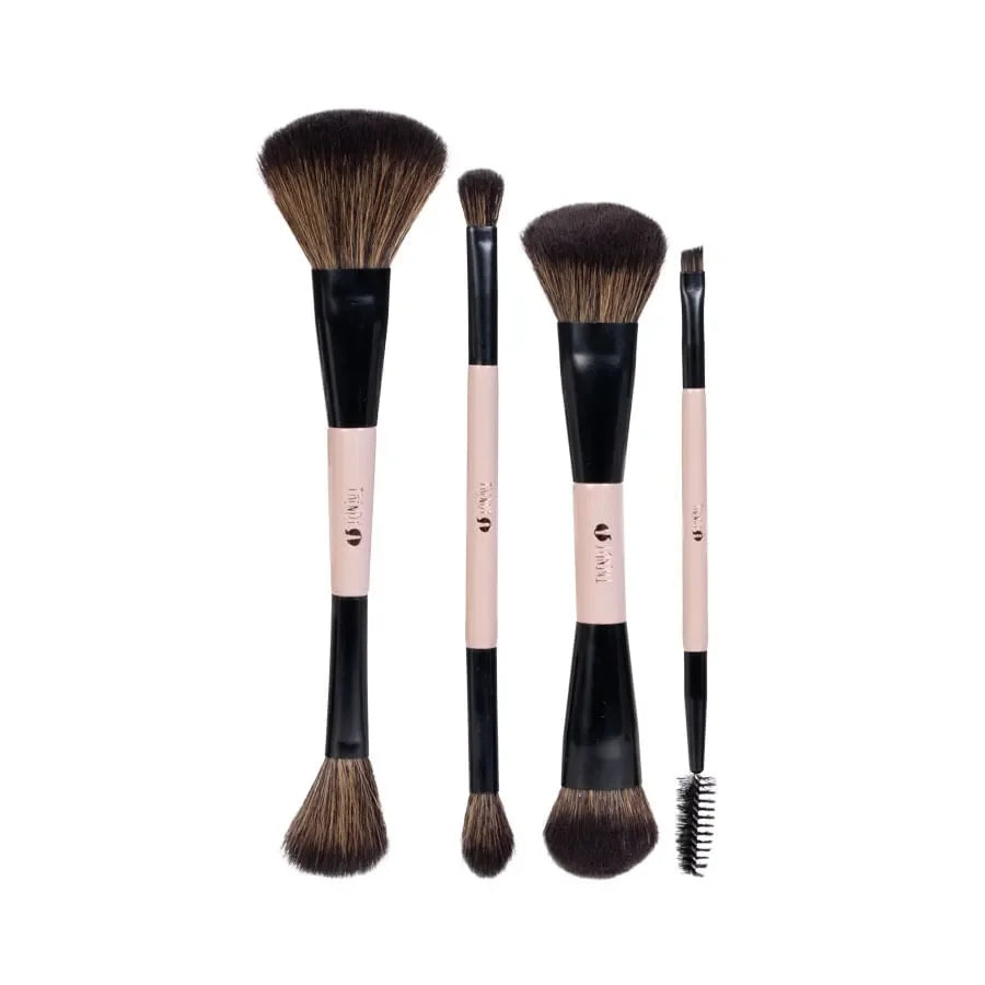 Kit Brochas X 4 Brown - Trendy | Kunxtor Pink Glow