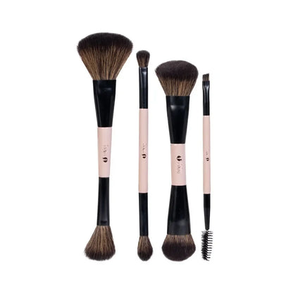 Kit Brochas X 4 Brown - Trendy | Kunxtor Pink Glow