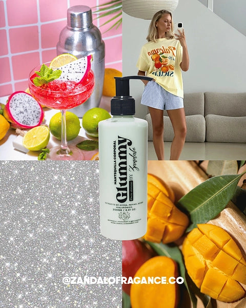 Glummy Verde | Mantequilla Corporal Tropical Hidratante - Zandalo | Kunxtor Pink Glow