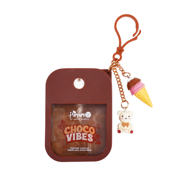 Splash Llavero Choco Vibes Purpure - Purpure Makeup | Kunxtor Pink Glow