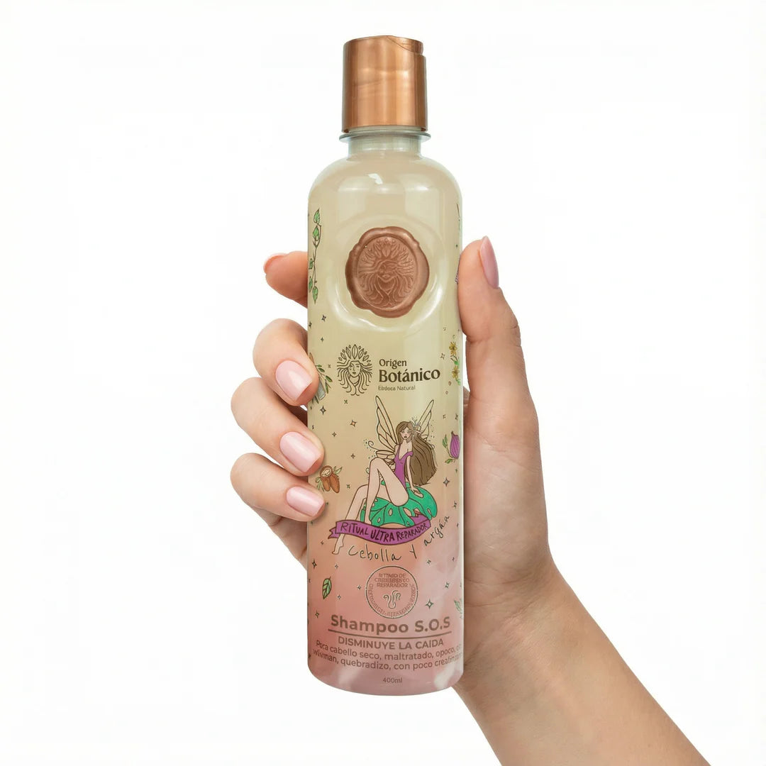 Shampoo S.O.S. de Cebolla y Argán 400ml