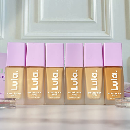 Base Líquida Mate - Lula. | Kunxtor Pink Glow
