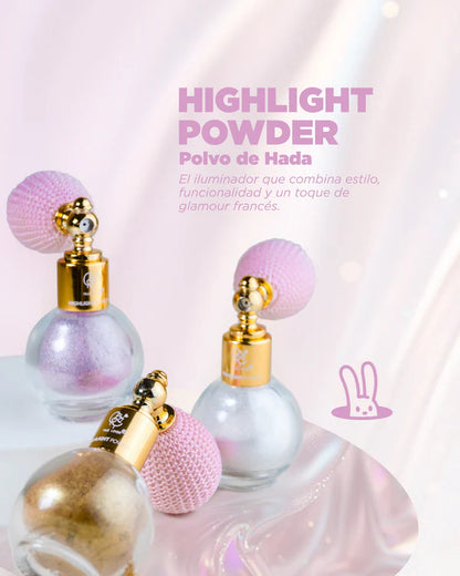 Polvo de Hada Highlight Powder - True Lover | Kunxtor Pink Glow