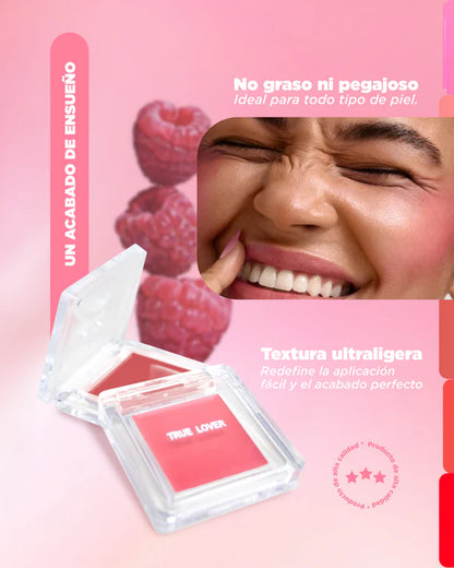 Rubor en Crema Blush Powder - True Lover | Kunxtor Pink Glow