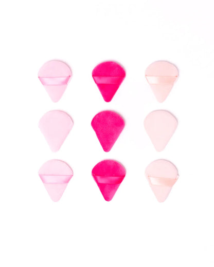 Esponjas De Maquillaje Mini Set 3 Unidades Pantera Celeste