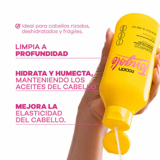 Shampoo para Rizos Tongolé Poción - La Pocion | Kunxtor Pink Glow