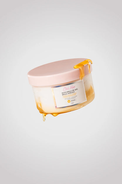 Mascarilla de miel brillo intenso