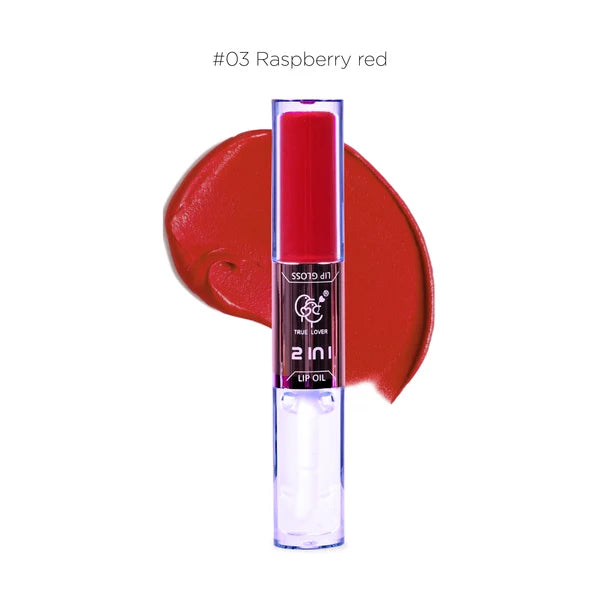 Labial y Lip Oil Dúo Dos en Uno