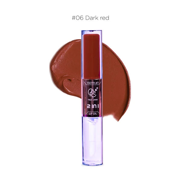 Labial y Lip Oil Dúo Dos en Uno