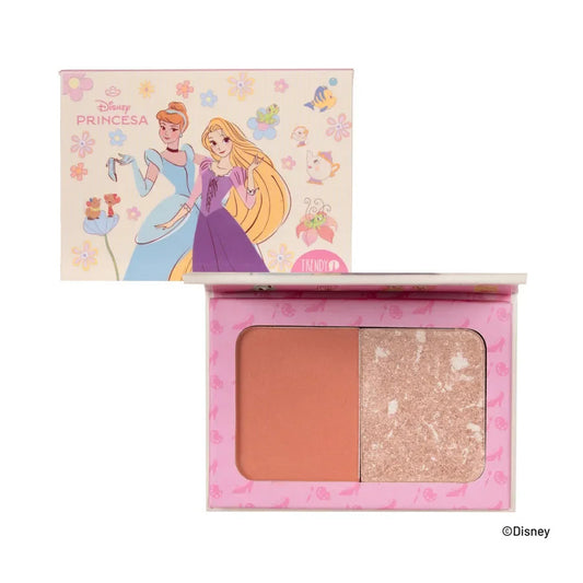 Rubor Iluminador Princesas - Trendy | Kunxtor Pink Glow