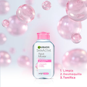 Agua Micelar Todo en 1 100ml Garnier - Garnier | Kunxtor Pink Glow